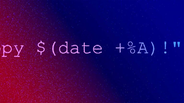 Bash command substitution.